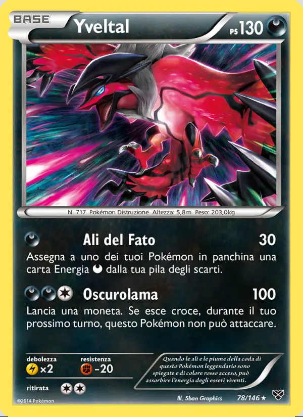 Image of the card Yveltal