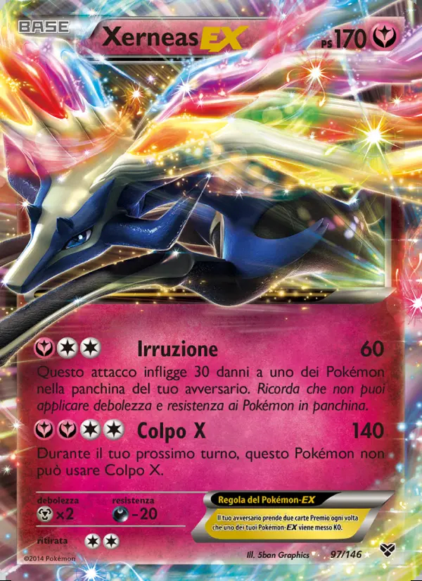 Image of the card Xerneas EX