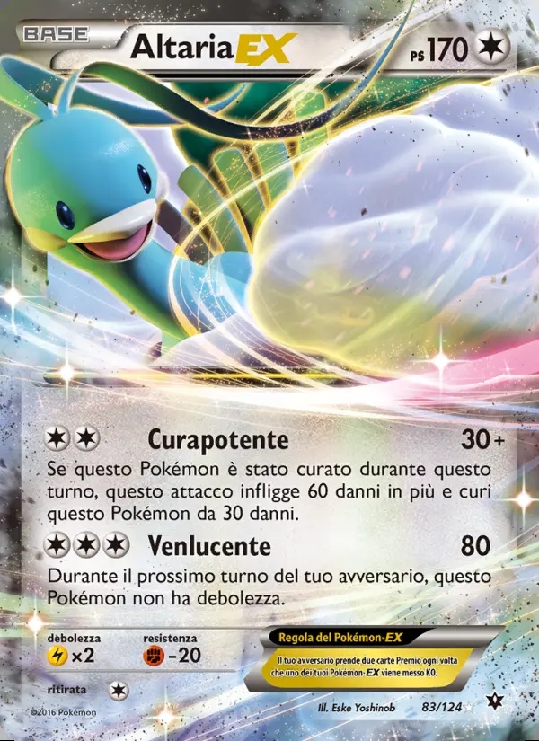 Image of the card Altaria EX