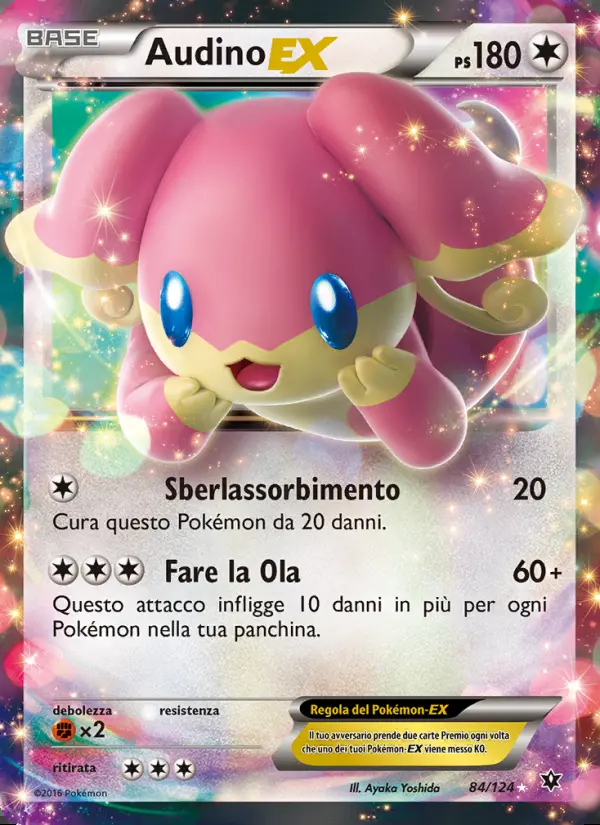 Image of the card Audino EX