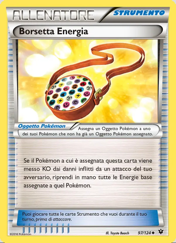 Image of the card Borsetta Energia