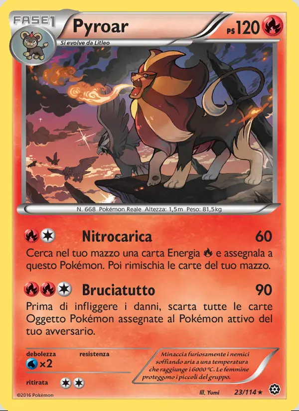 Image of the card Pyroar