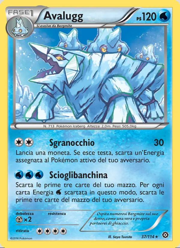 Image of the card Avalugg