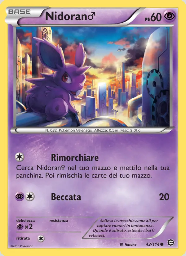 Image of the card Nidoran♂