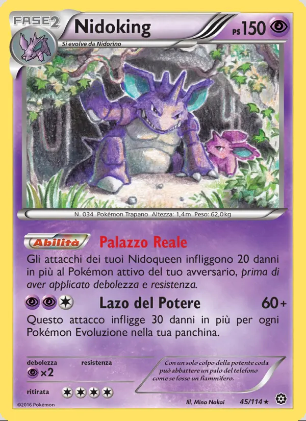 Image of the card Nidoking