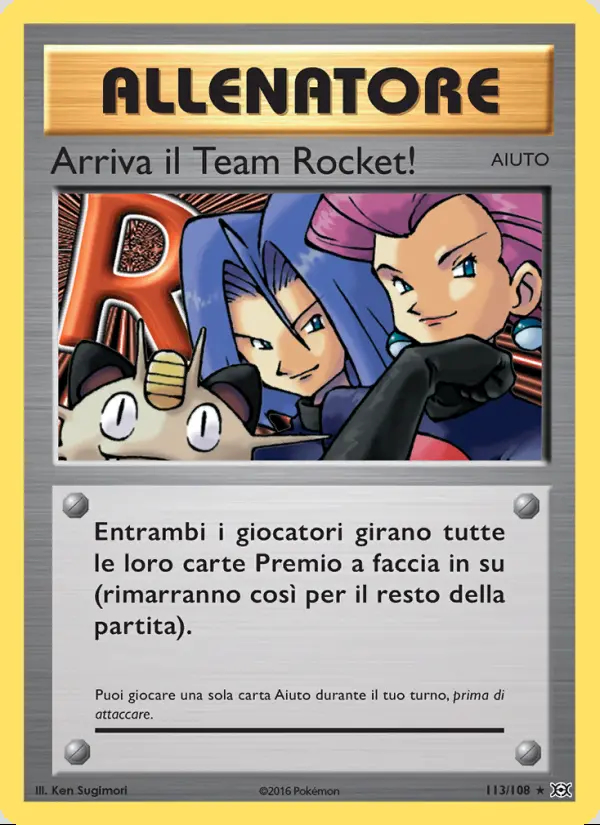 Image of the card Arriva il Team Rocket!