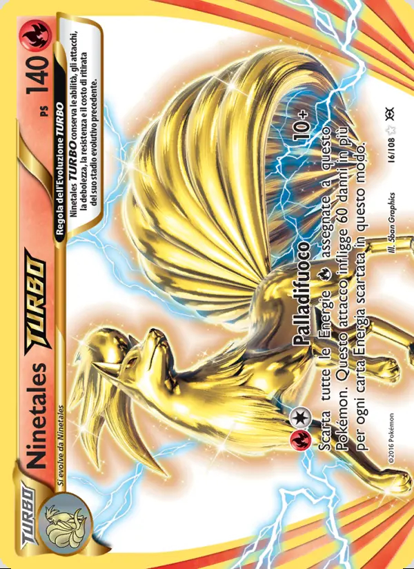 Image of the card Ninetales TURBO