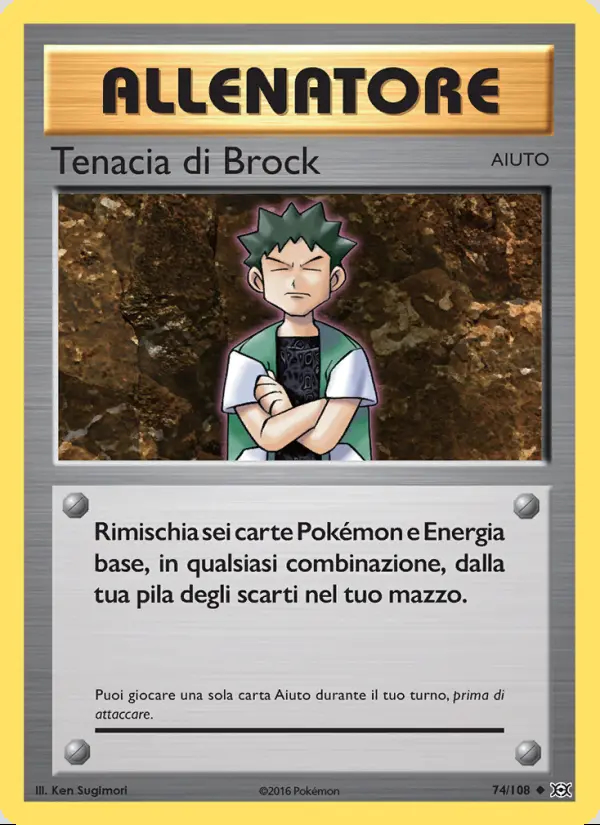 Image of the card Tenacia di Brock