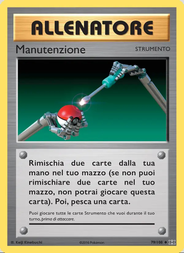 Image of the card Manutenzione