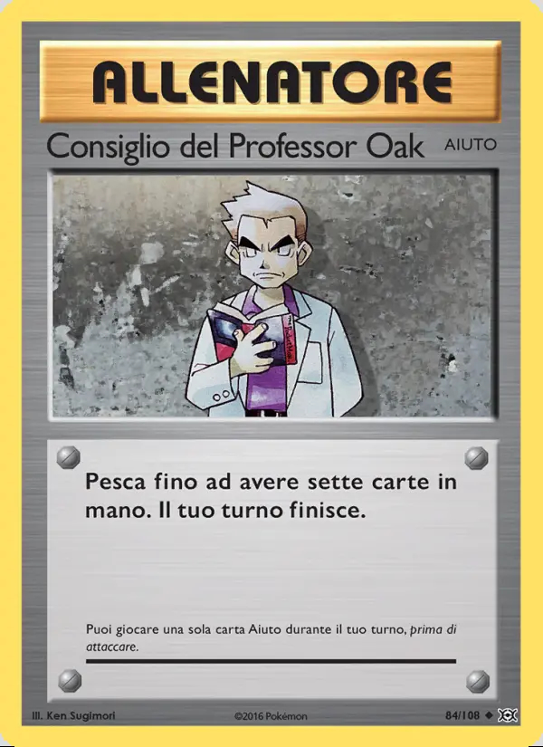 Image of the card Consiglio del Professor Oak