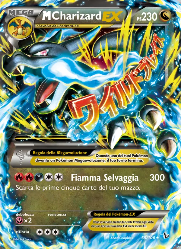 Image of the card M Charizard EX