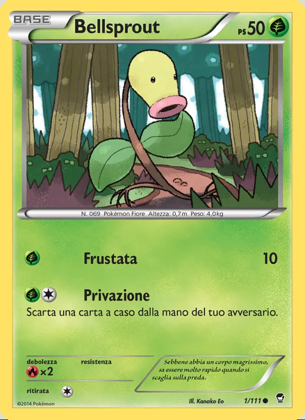 Image of the card Bellsprout