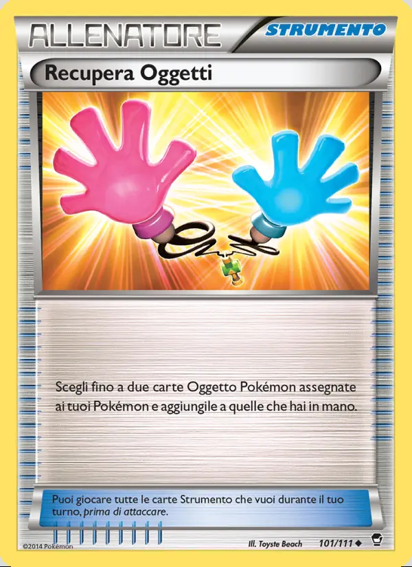 Image of the card Recupera Oggetti
