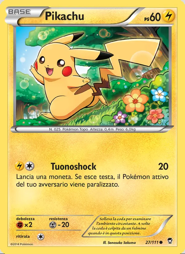 Image of the card Pikachu