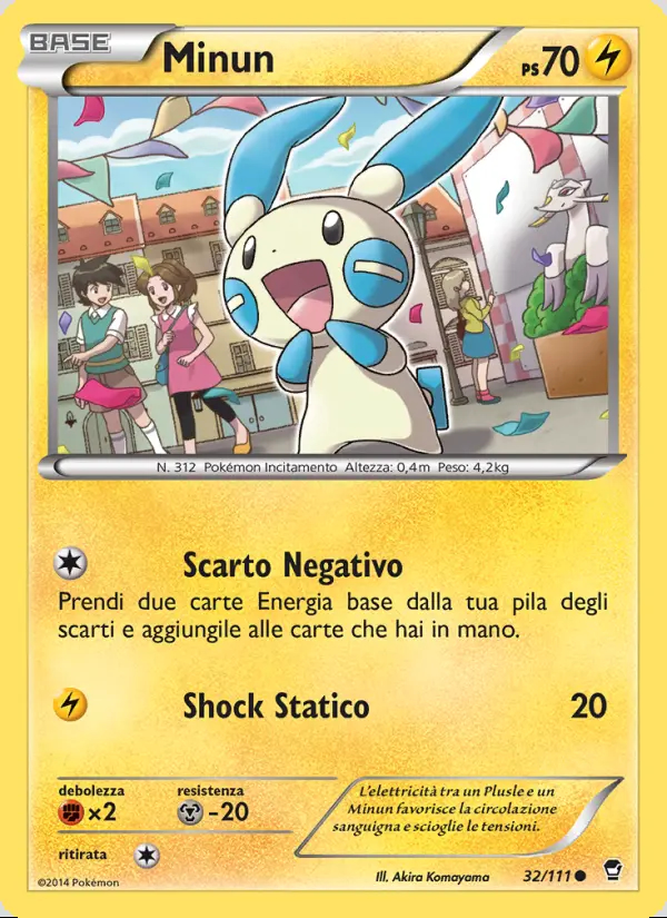 Image of the card Minun