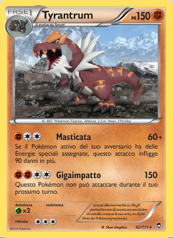 Image of the card Tyrantrum