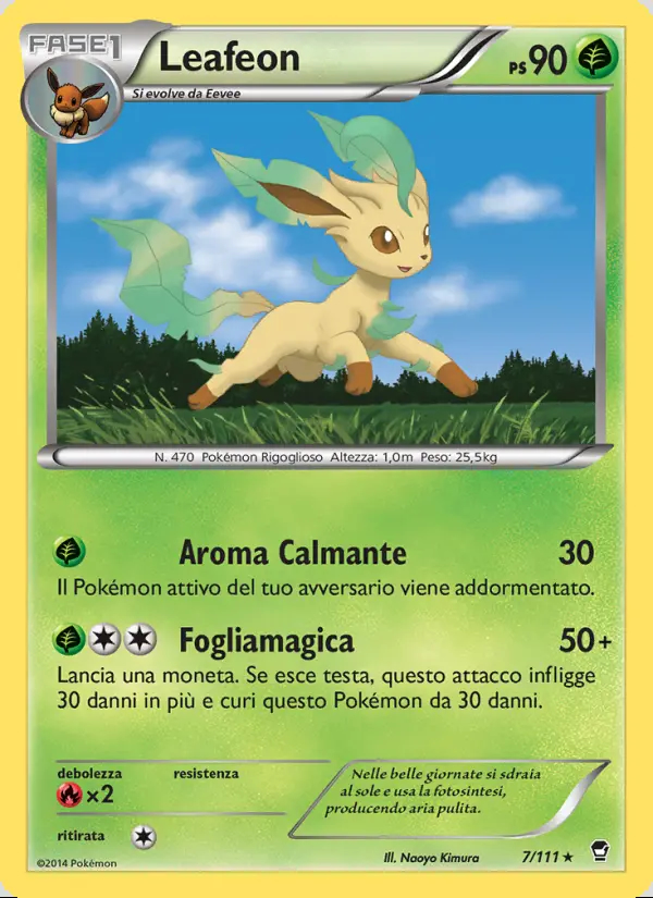 Image of the card Leafeon