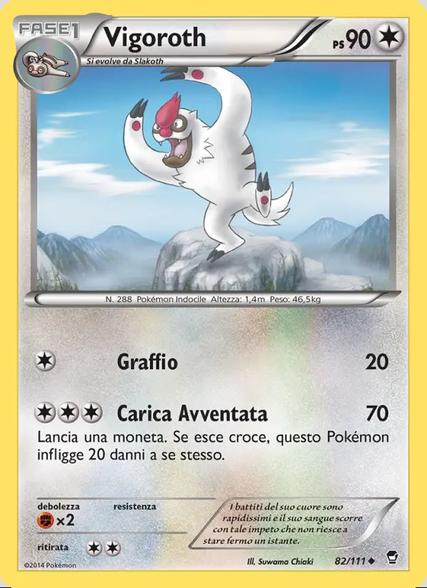 Image of the card Vigoroth