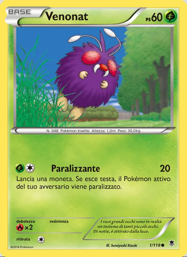 Image of the card Venonat