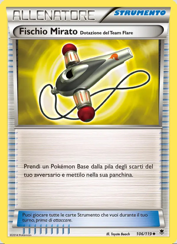Image of the card Fischio Mirato [Dotazione del Team Flare]