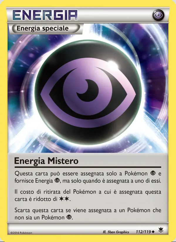 Image of the card Energia Mistero