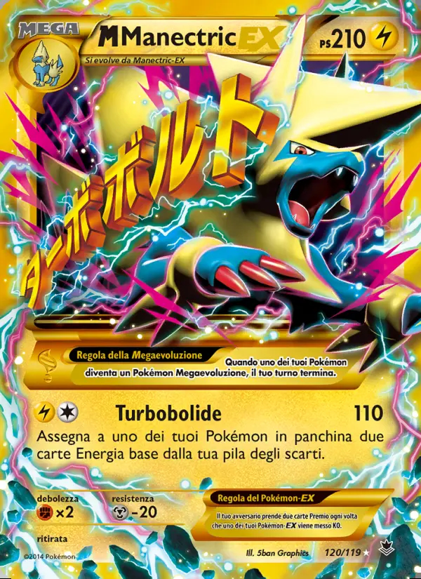 Image of the card M Manectric EX