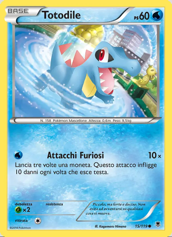 Image of the card Totodile