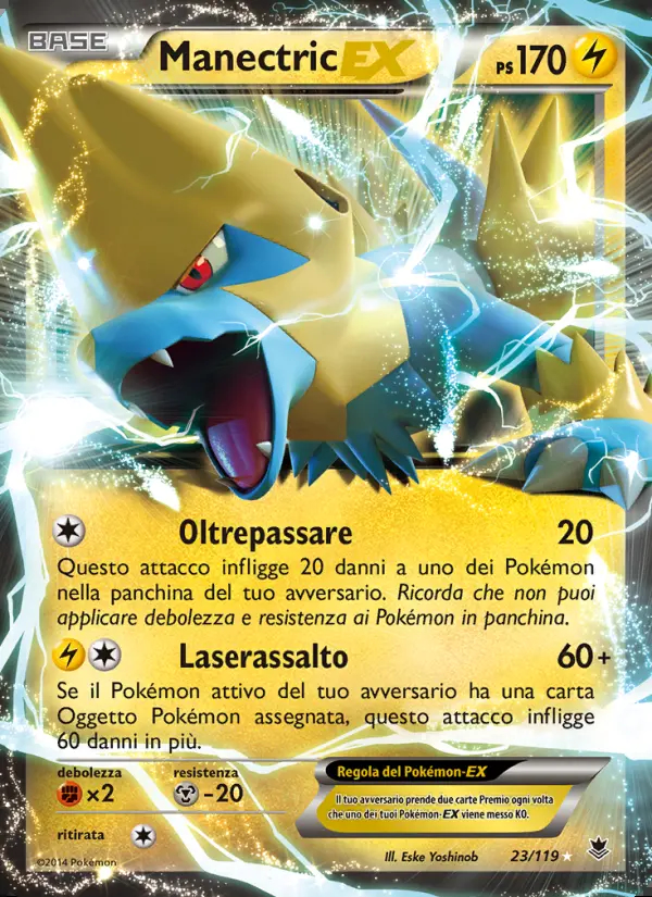 Image of the card Manectric EX