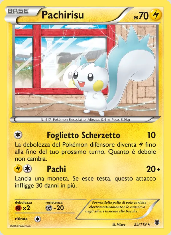 Image of the card Pachirisu