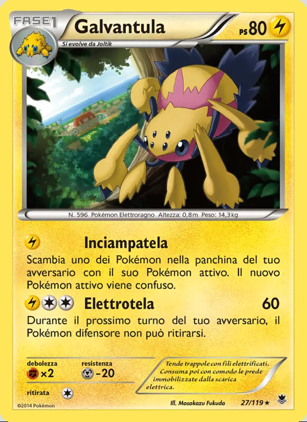 Image of the card Galvantula