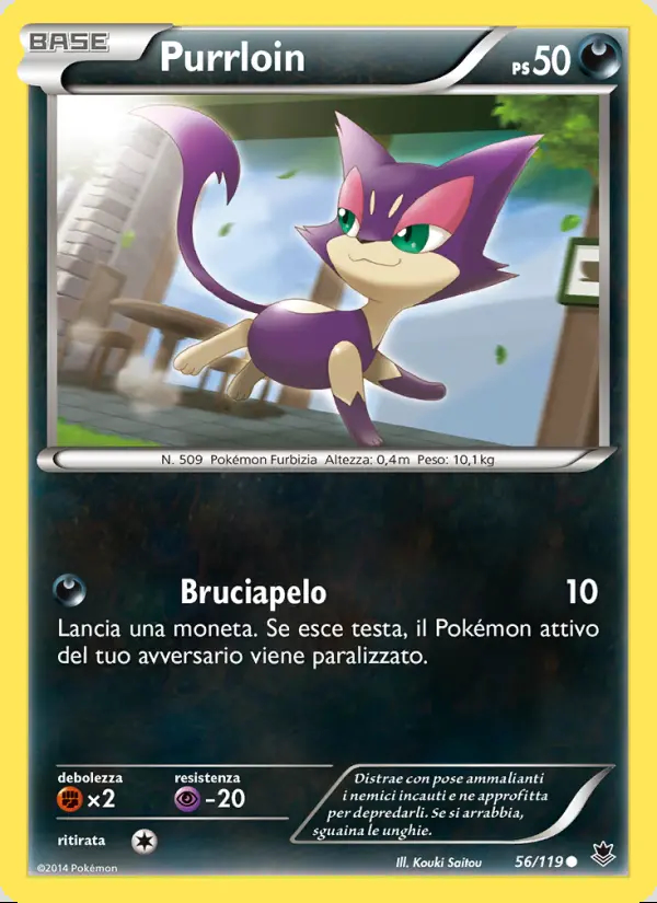 Image of the card Purrloin