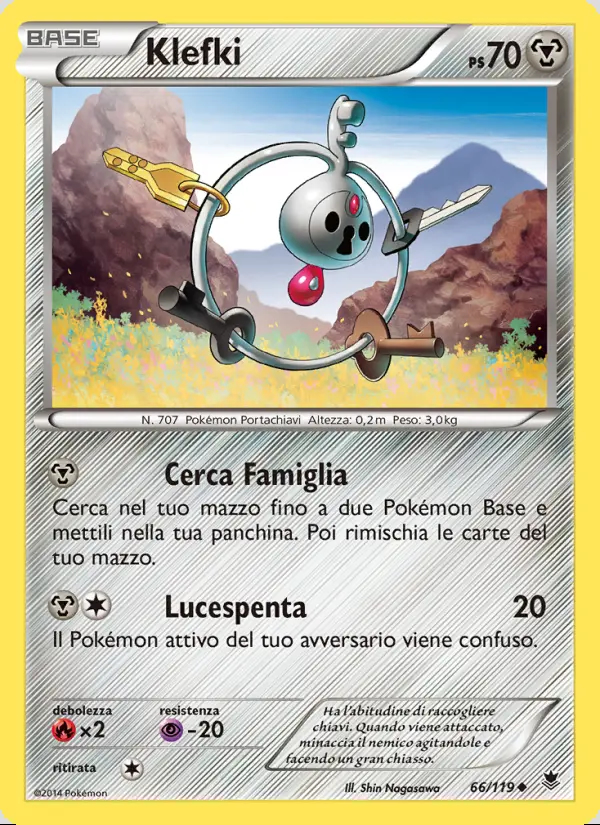 Image of the card Klefki