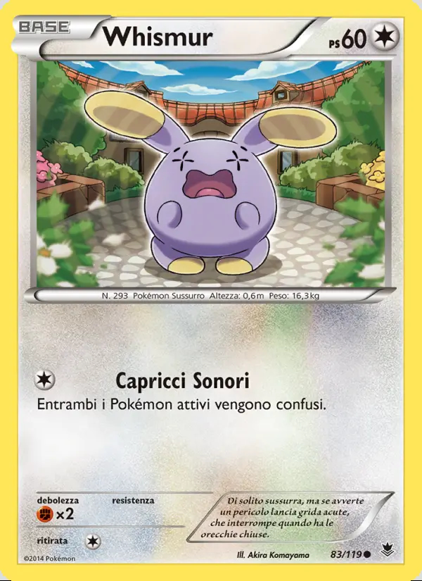 Image of the card Whismur