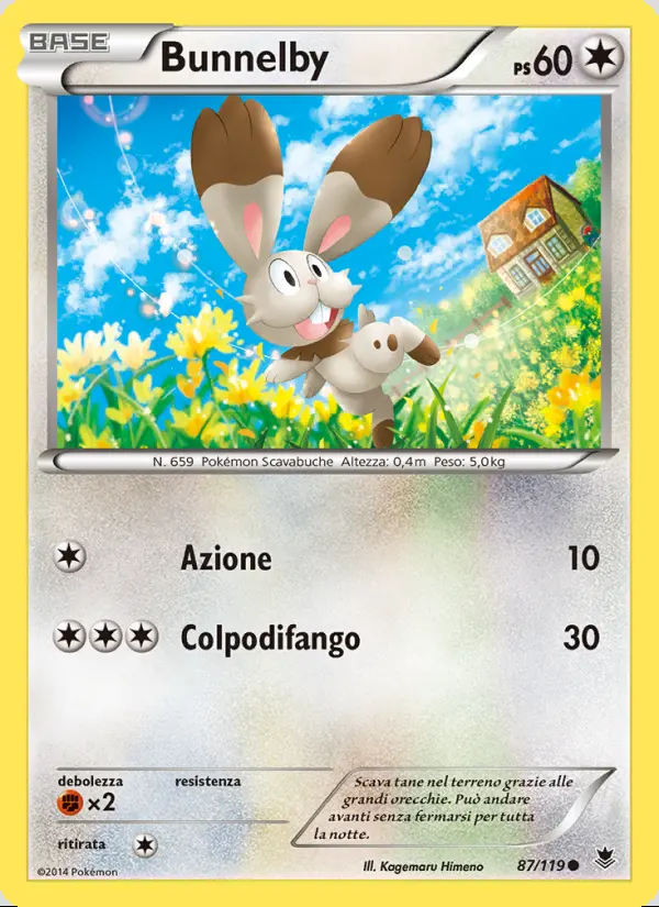 Image of the card Bunnelby