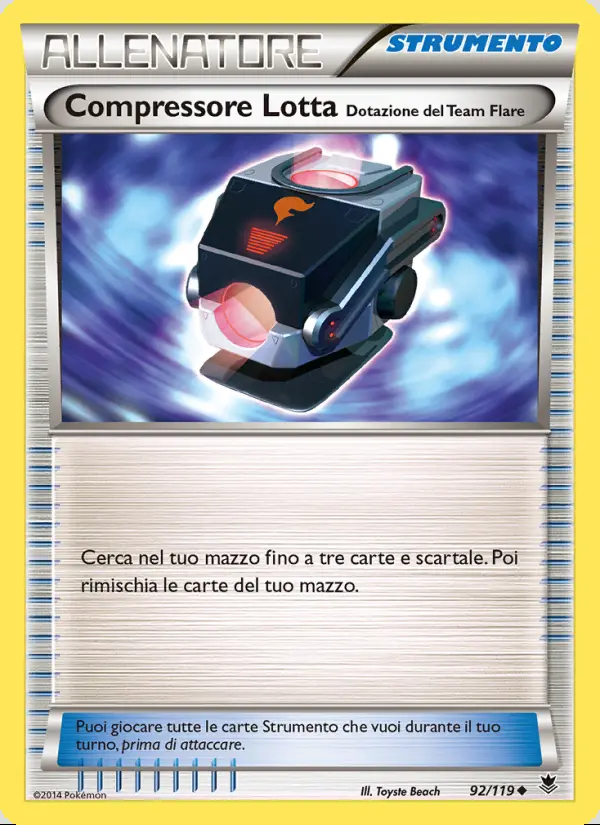 Image of the card Compressore Lotta [Dotazione del Team Flare]