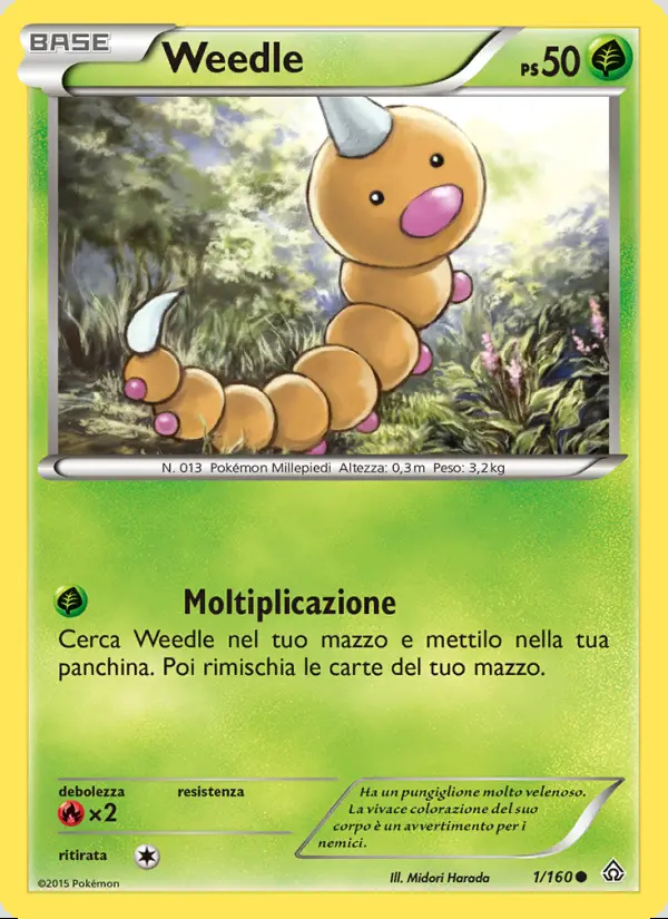 Image of the card Weedle