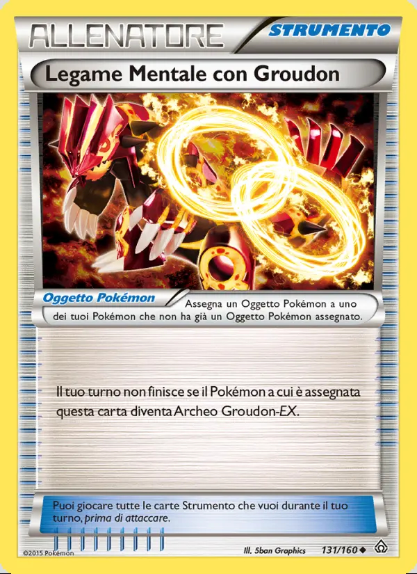 Image of the card Legame Mentale con Groudon