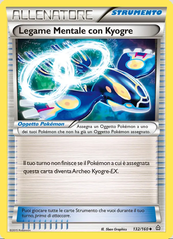Image of the card Legame Mentale con Kyogre