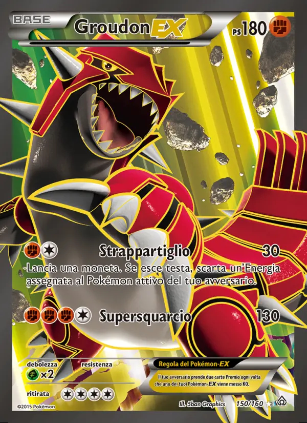 Image of the card Groudon EX