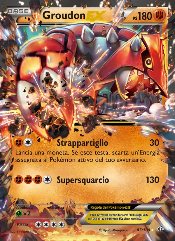 Image of the card Groudon EX