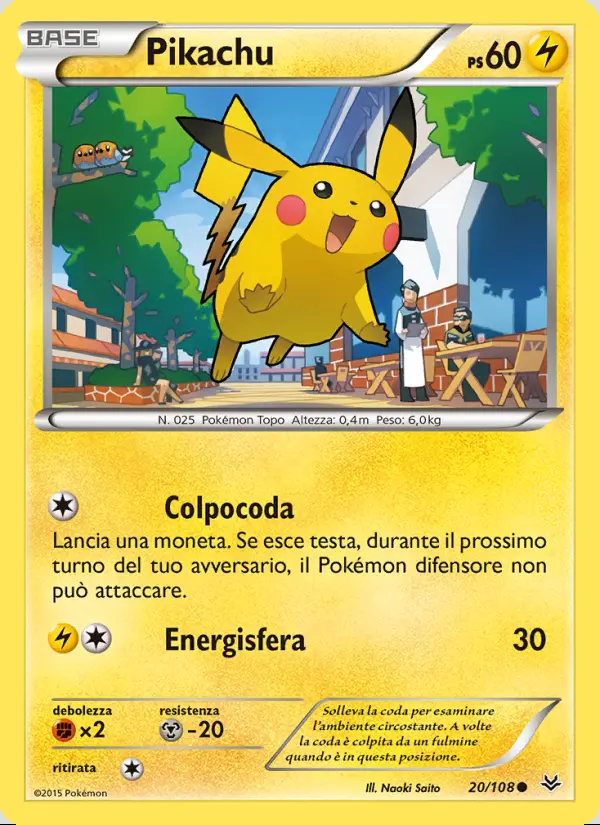 Image of the card Pikachu