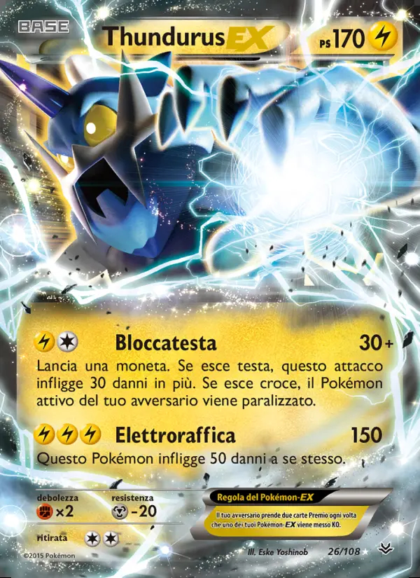 Image of the card Thundurus EX