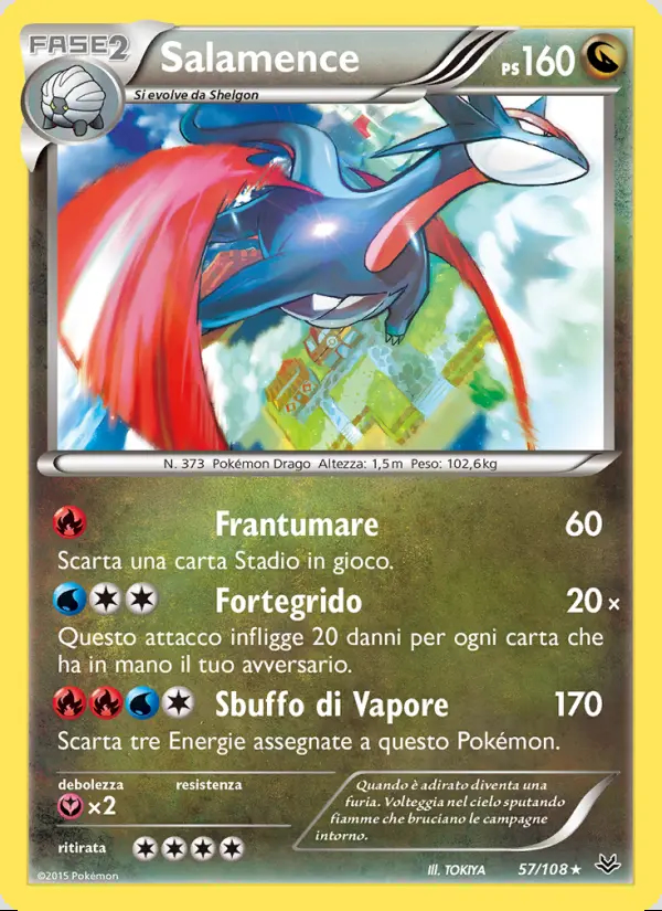 Image of the card Salamence