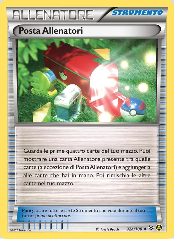 Image of the card Posta Allenatori