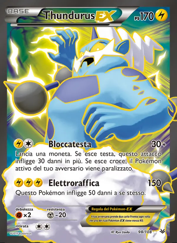 Image of the card Thundurus EX