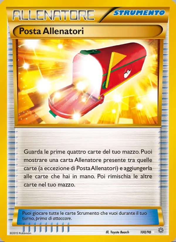 Image of the card Posta Allenatori