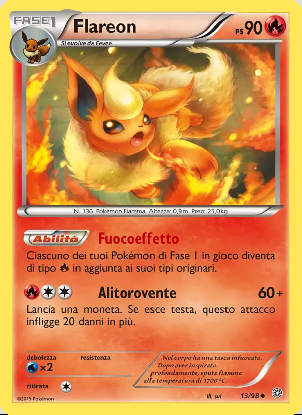 Image of the card Flareon