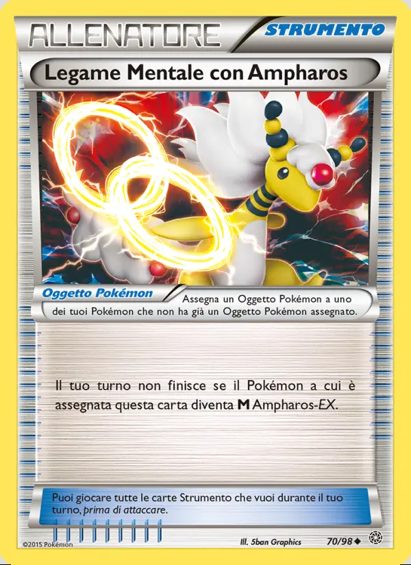 Image of the card Legame Mentale con Ampharos
