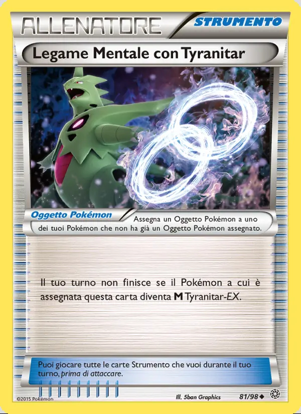 Image of the card Legame Mentale con Tyranitar