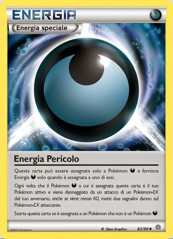 Image of the card Energia Pericolo